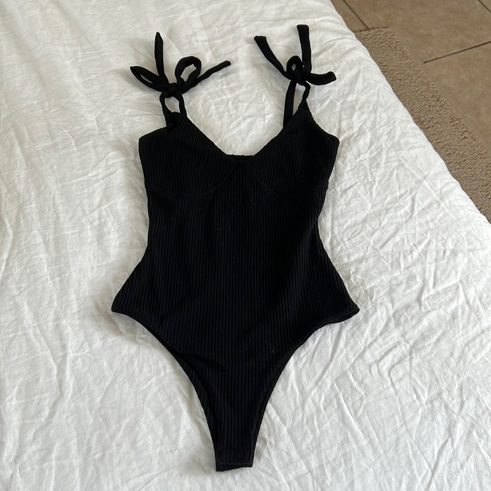 Petal & Pup black bodysuit